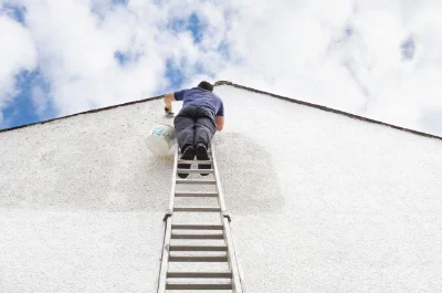 Peinture extérieure à Saint-Pierre-la-Bruyère — façades et ravalement
